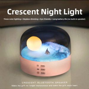 Creative Bluetooth Speaker Night Light Gift for Girlfriend Birthday New Year Gift for Boys Friends High End Sensation