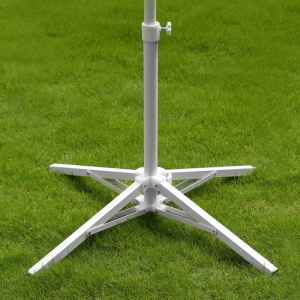 Ghim Lều Che Nắng Bằng Sắt Dày Gấp Gọn Ngoài Trời Giày Đế Bốn Chân Cố Định Để Bán Hàng Giúp Chống Nắng Cho Thương Gia