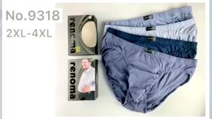 3 Pieces M-6XL Men Briefs Underwear Spender Saiz Besar Seluar Dalam Lelaki Men Celana