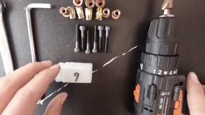 M4/M6/M8 Hand Rivet Nut Head Kit with 11Pcs Nuts Set Easy Installation for Rivet Gun