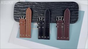 20mm22mm Genuine Leather Watch Straps for Hamilton Khaki Aviation Field Navy H70595593 H77616533 Business Men Women Wrist Bands