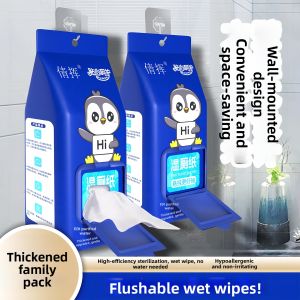 Antibacterial Toilet Wet Wipes for Clean