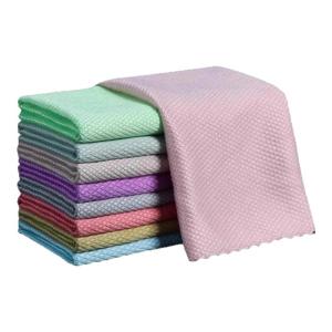 Stainless Glass Cleaning Cloth Absorbent Home Use Thickened Table Cleaning Kitchen Cleaning Tool