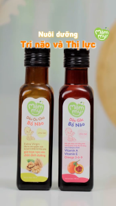 Combo 3 dầu ăn dặm bổ não Mămmy dầu cá hồi dầu hạt lanh dầu Olive bổ sung DHA Omega-3 cho bé từ 6 tháng chai 100ml
