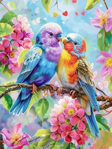Huacan 5D Diamond Painting Landscape Flower Rhinestone Picture Bird Full Diamond Embroidery DIY Mosaic Home Decoration Gift