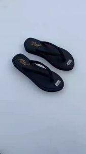 Alisa - Sandal Wedges Jepit Tali - Sandal Wainta Jepit Terbaru  TInggi 3 CM