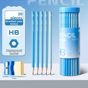 deli | Non-Toxic Primary School Student Use Exam Writing Pencil 50 Pieces