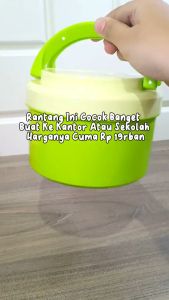 Rantang Kecil / Tempat Makanan 2 tingkat GR 2in1 - Tempat Bekal Makanan