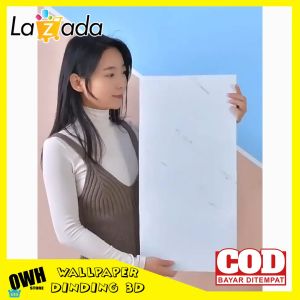 5 LEMBAR Wallpaper dinding VINYL Marble 30x60 cm Marbel Granit dapur / KOMPOR / aquarium / akuarium