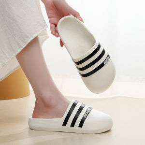 New Arrival Pump Thick Bottom Soft Bottom Fashion Trendy Home Slippers Outdoor All-Matching Couple Beach Waterproof Slippers Men