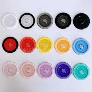 Magsafe Compatible Bubble Magnetic Base Mobile Phone Support Transparent round Base Pads Abs Plastic Material Universal Use