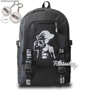 Tas Ransel Anime One Piece Monkey D luffy/Backpack Fashion Anime School Bag