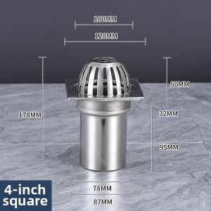 YUESHIYI | Stainless Steel Clog Prevention Floor Drain Cover