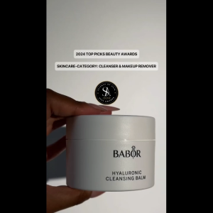 BABOR Hyaluronic Cleansing Balm for All Skin Types with Hyaluronic Acid (15ml/ 150ml)