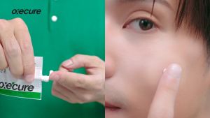 [แพ็ค 6] Oxecure แป้งโคลนชมพู พอกหน้า แบบซอง Acne Clear Powder Mud 5 g จากประเทศญี่ปุ่น