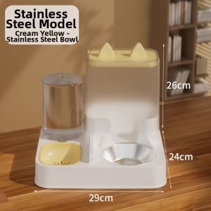 HELLOLEIBOO | Automatic Feeding and Drinking Pet Bowl