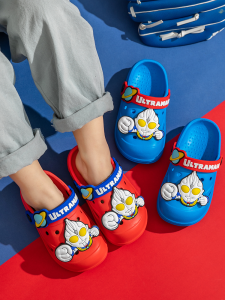 SHIPAILUO | Childrens Clog Shoes Soft Bottom Anti-slip Toddler Slippers Summer Cool Sandals Anti-collision Slip-On Footwear For Boys