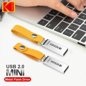 Kodak | KODAK K122 USB2.0 USB Flash Drive Mini Full Metal 32GB 64GB 128G Pen Drive for Car Music Computer Office