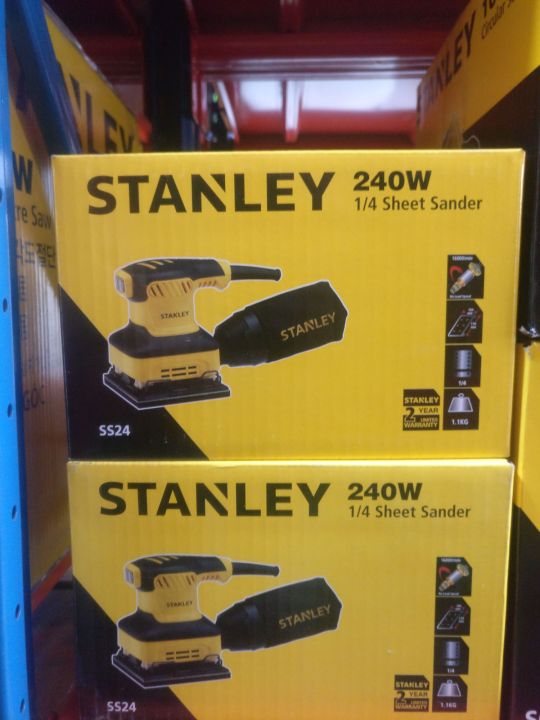 Stanley Ss24 240w 1 4 Sheet Sander ( Tien Kim ) 