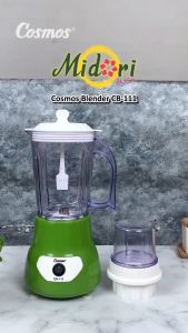 Cosmos Blender Plastik CB 111 / CB111 Midori Series – 1 Liter