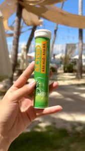 Viên sủi giải độc mát gan Actiso tuýp 20 viên thanh lọc cơ thể.