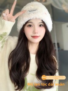 SHANGE | New Winter Long Faux Fur Hat and Wig