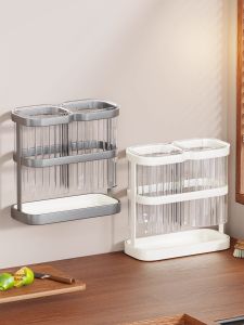 XUNHUAI | Wall-mounted Drill-free Kitchen Utensil Organizer