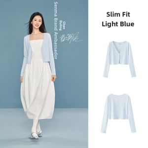 Semir | Sun Protection Jacket Lace Trim Cool Feel Textured Short Length