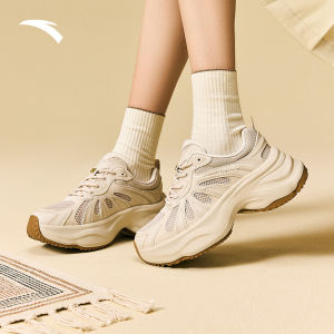 ANTA Women Butterfly Wing Casual Shoes Versatile Trendy Height-Increasing Wear-Resistant 922538883 Legit Official Store