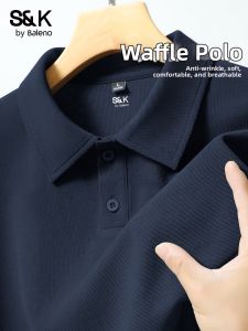BALENO | Mens S&K Waffle Polo Shirt