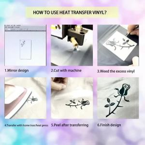 Phim Vinyl Chuyển Nhiệt 50x30cm Họa Tiết Sọc Kim Tuyến Laser Cầu Vồng Chất Liệu PET Dùng Để Là Ủi Lên Quần Áo Áo Thun Tự Làm