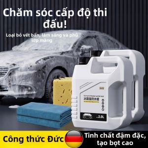 Dung Dịch Rửa Xe Bọt Đầy Không Cần Lau