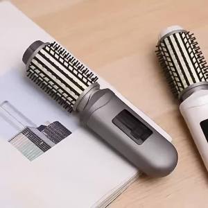 Máy Làm Thẳng Và Uốn Tóc Không Dây 2 Trong 1 Tích Hợp Ion Âm Nhỏ Gọn Tiện Dụng Cho Du Lịch Dành Cho Tóc Khô Không Gây Hư Tổn