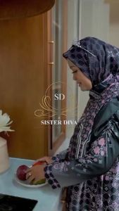 Spesial Sarimbit Sister Diva 2025 Baju Couple Keluarga Zehra Series Ekslusif Digital Printing