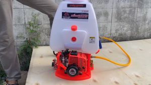 เครื่องพ่นยา 767 ก้านพ่นยา 25 ลิตร เครื่องยนต์ 2 จังหวะ คาร์บูลูกลอย MN34EF เครื่องยนต์ลูกสูบ 34 มม. ความงาม 2 รายให้ลูกสูบ ความงาม