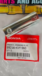 SPARKING PLUG WRENCH FOR HONDA CLICK 125/150 | BEAT FI & CARB | SCOPPY | GENIO | GENUINE PARTS | 89216-KVY-960