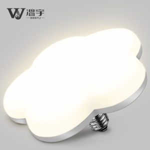 Wenyu Warm Light UFO Lamp For Home E27 Screw Cozy Bedroom Creative LED Bulb Warm Yellow Light Eye Protection Soft Light Lamp