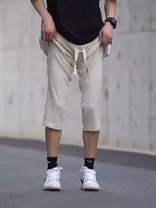 iQOO Sweatpants MenJoggers Streetwear Loose Sport Wide Leg Pants Men Casual Trousers Cotton Polyester With Pockets