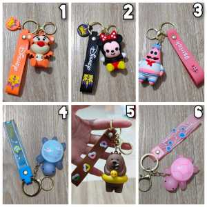 Gantungan Kunci Premium Aesthetic Key Chain TAS Motor Mobil Rumah dll Karakter Lucu