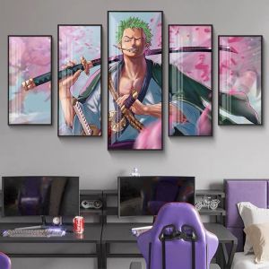 Tranh Tráng Gương - Tranh Treo Tường zoro hoa anh đào tráng gương bóng sáng cực chất