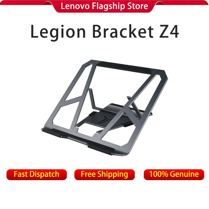 Lenovo Legion Z Series Ice Blade Laptop Stand, 8 Adjustable Height Foldable Aluminum Notebook Riser, Support Up to 17 Inch Gaming Laptop Cooling Stand