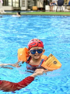 Bộ Phao Lưng Phao Tay Tập Bơi Trẻ Em Và Người Lớn - Phao Tập Bơi Cho Bé