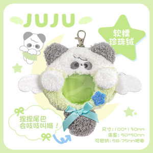 Rosyposy Soft Set Stuffed Bar Bag Mini Cartoon Backpack Badge Protective Cover Cute Schoolbag Pendant Tie Bag Material