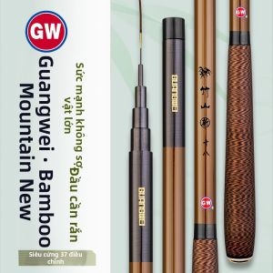 GW | Cần Câu Cá Siêu Cứng Carbon 5.4m