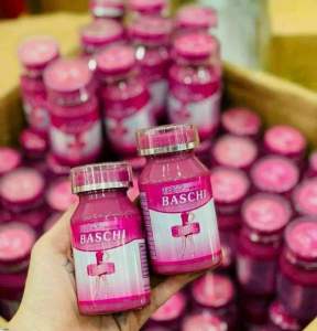 Giảm Cân Baschi Hồng Thái Lan Chính Hãng Hộp 40 Viên - Tặng Kèm 15 viên vỉ Hồng Nhật Bản