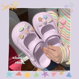 SQShop เข้าไทยแล้ววว รองเท้าแตะนำเข้า พื้นยางนิ่มสวมใส่สบาย สีสันสวยสะดุดตา ไปพร้อมตัวการ์ตูนติดน่ารักๆๆ ราคาไม่แพงนะ จัดเลยยยยย