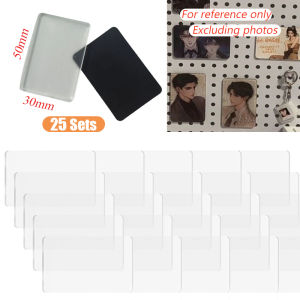 9~50Set 5×3cm 3mm DIY Acrylic Magnet Kit Refrigerator Magnet Rectangle Home Decoration Custom Photos Postcard Handmade Crafts