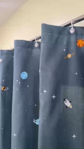 Rèm Cửa Sổ Ngăn Phòng Che Nắng In Họa Tiết Dễ Thương Trang Trí Nhà Cửa Tặng Kèm Dây Treo Và Đinh Không Cần Khoan