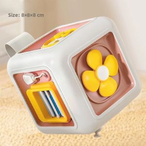 Baby Toys Early Education Intelligence Development Cubic Toys for 0-3 Months Old Babies Physically Engaging Six-Sided Blocks
