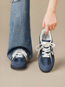 Agsdon | Soft Bottom Spring New Blue Training Shoes